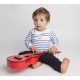 Navy blue baby jogging pants with long sleeves t-shirt with blue stripes