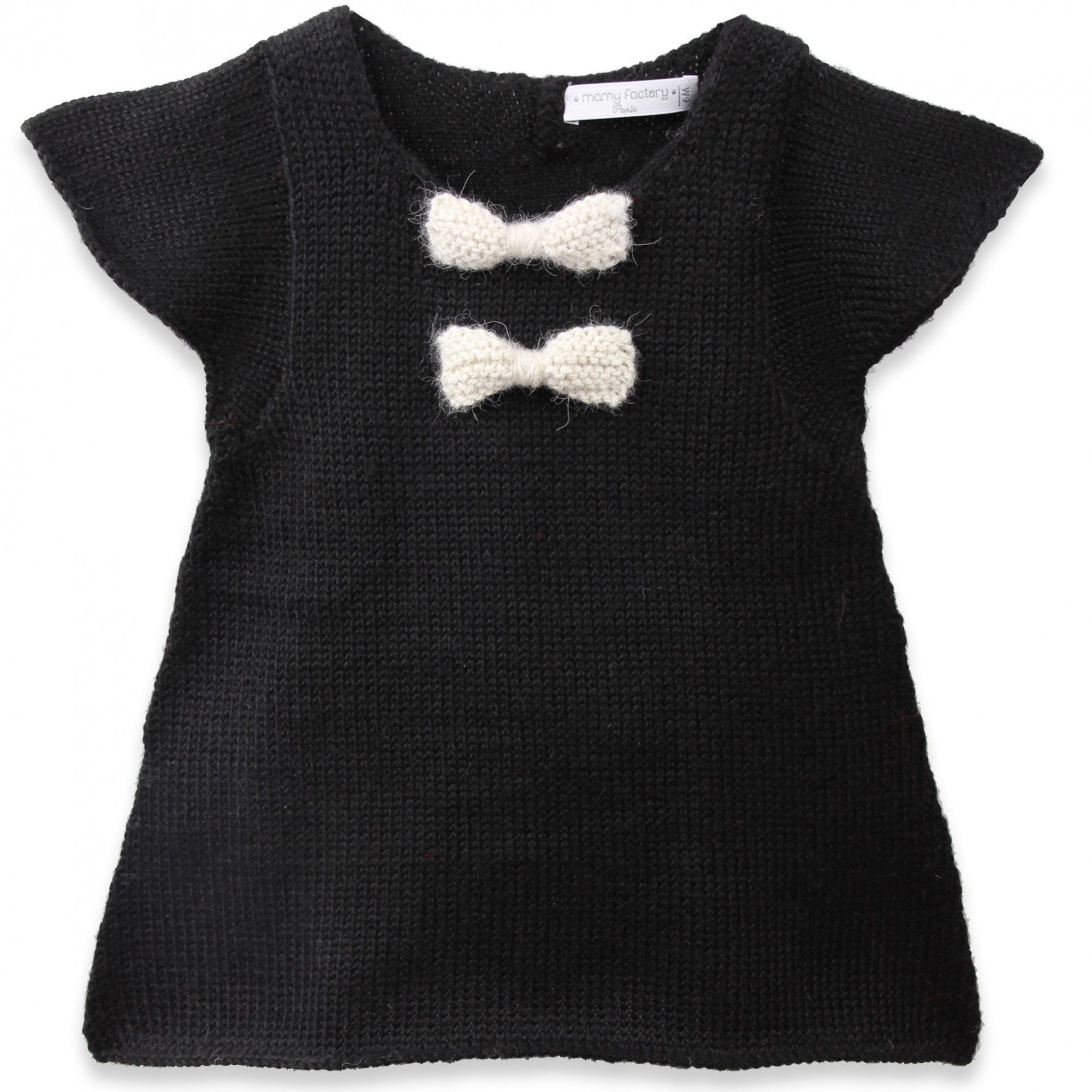 tricoter une robe en laine pour bebe