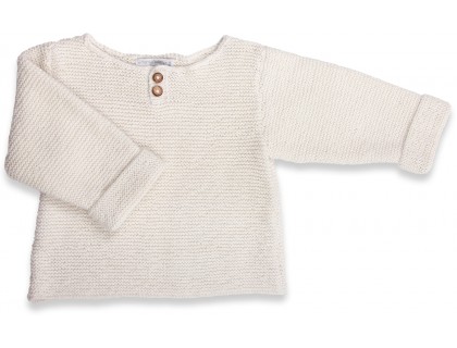 pull bebe fille a tricoter