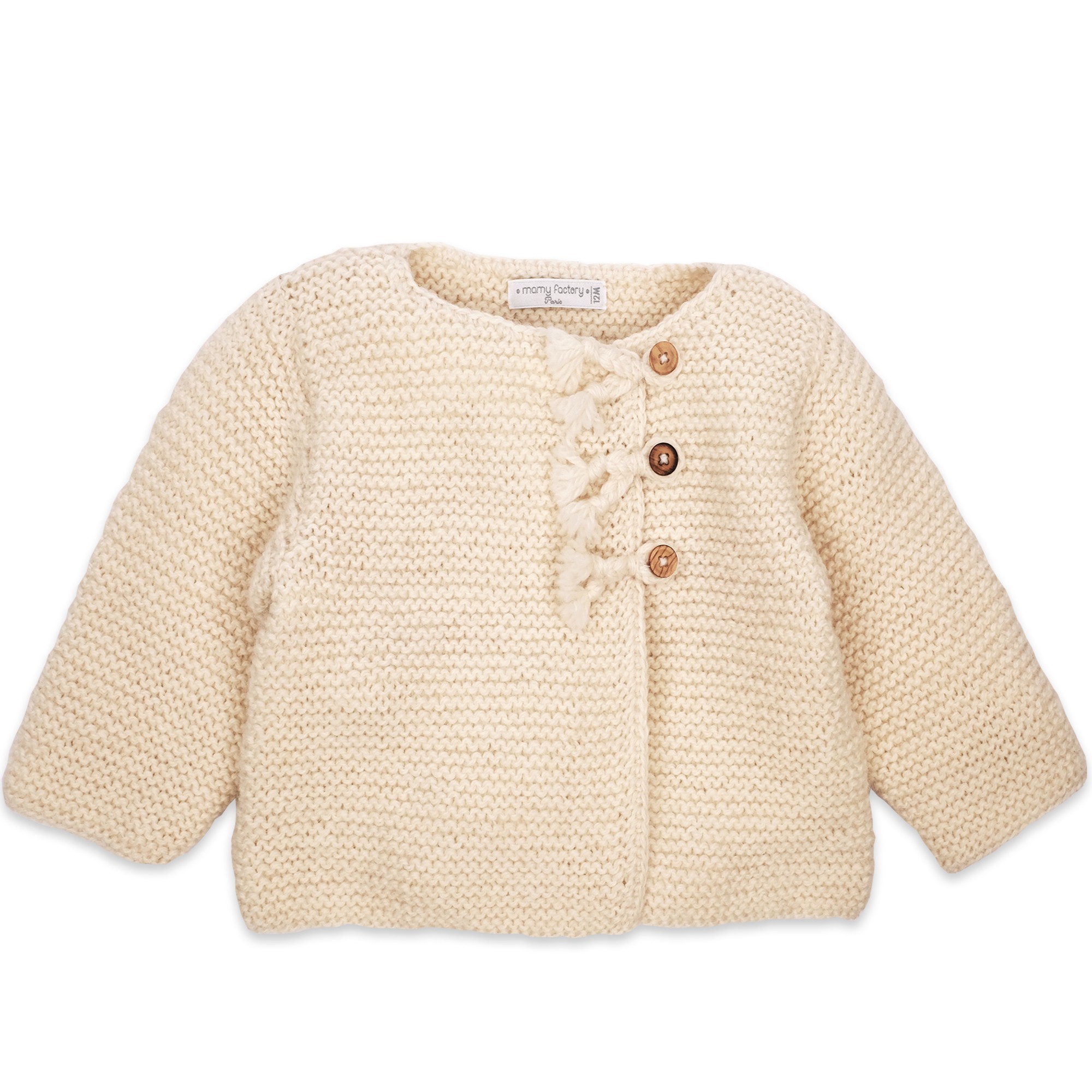 Gilet Aleksei kid mohair soie tricoté main rouille