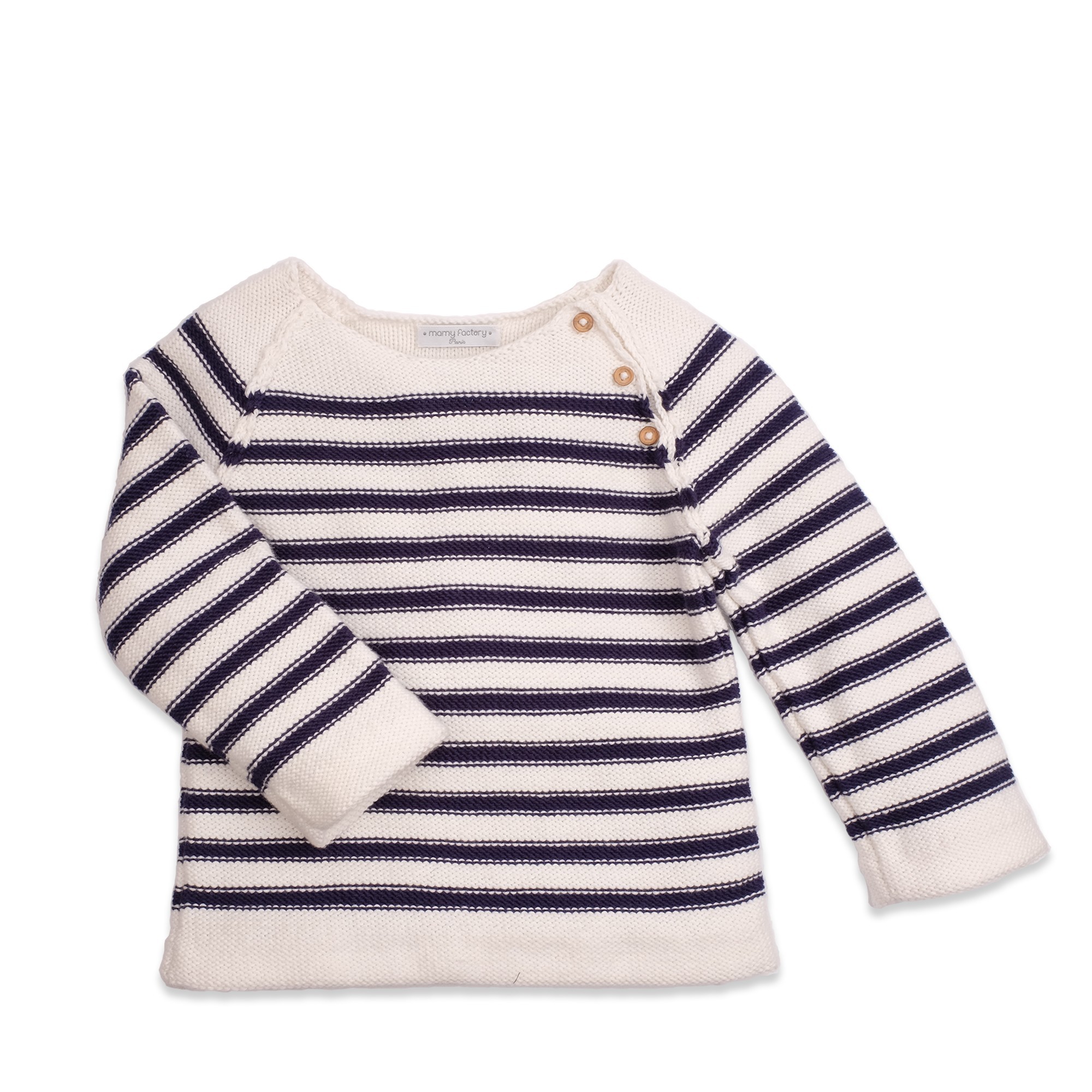 modele tricot pull marin
