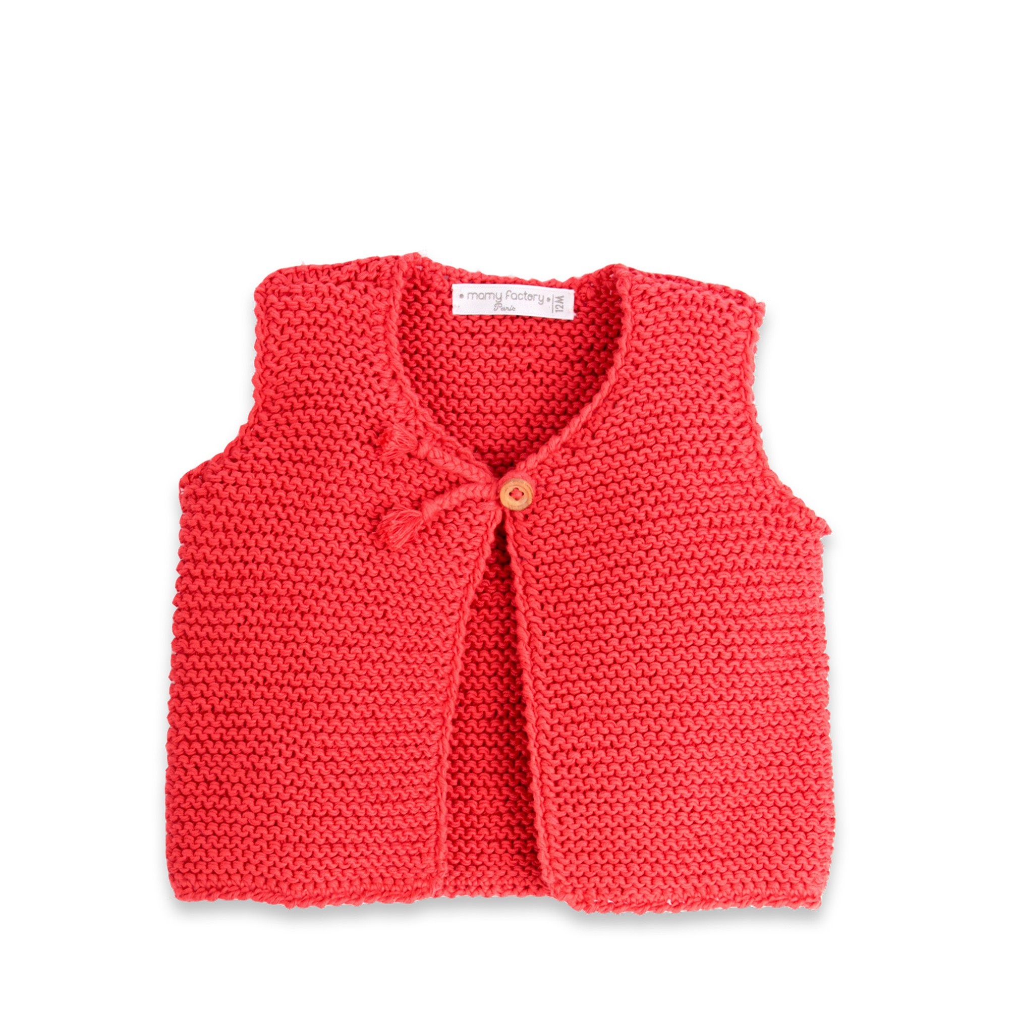 modele gilet sans manche bebe