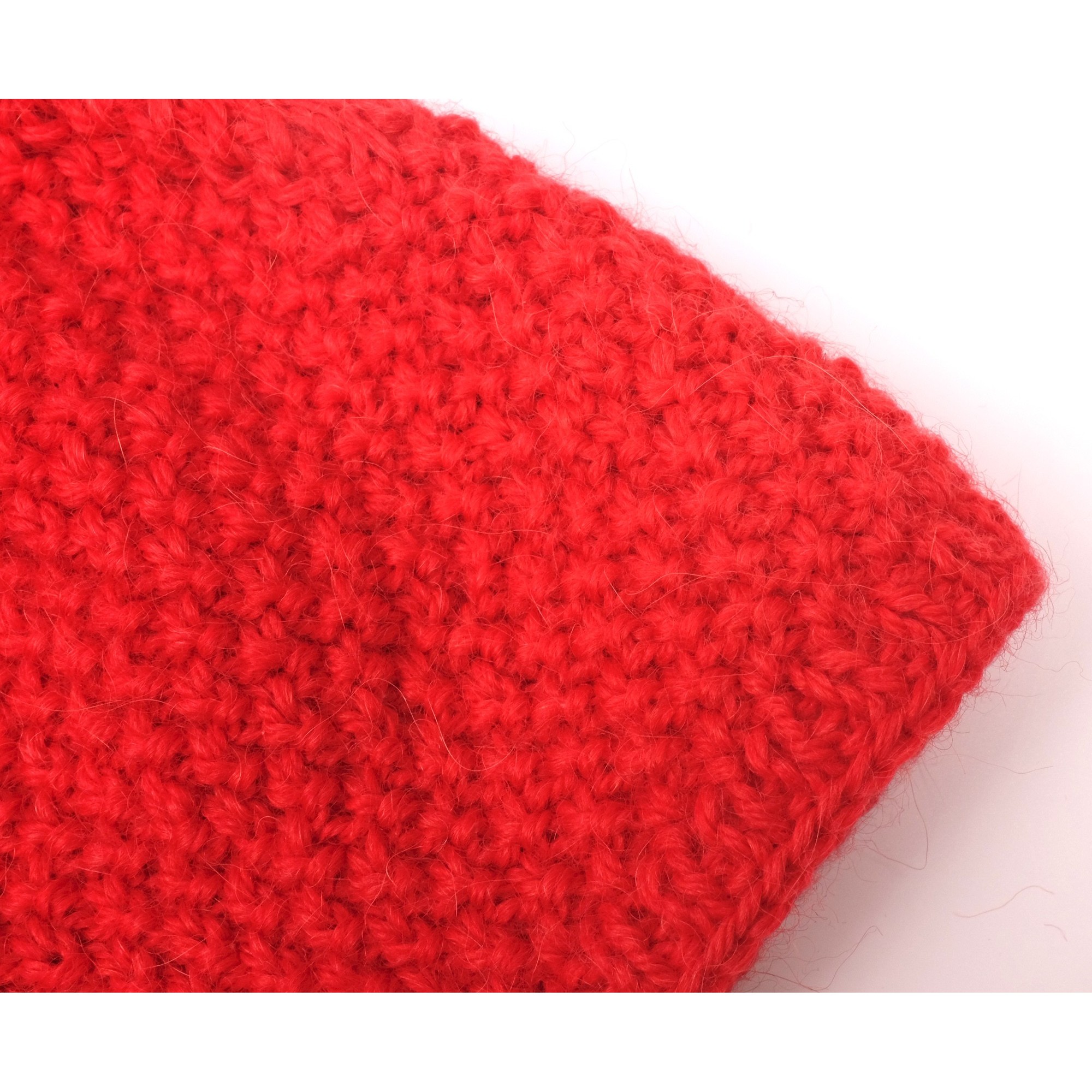 tricoter un bonnet rouge