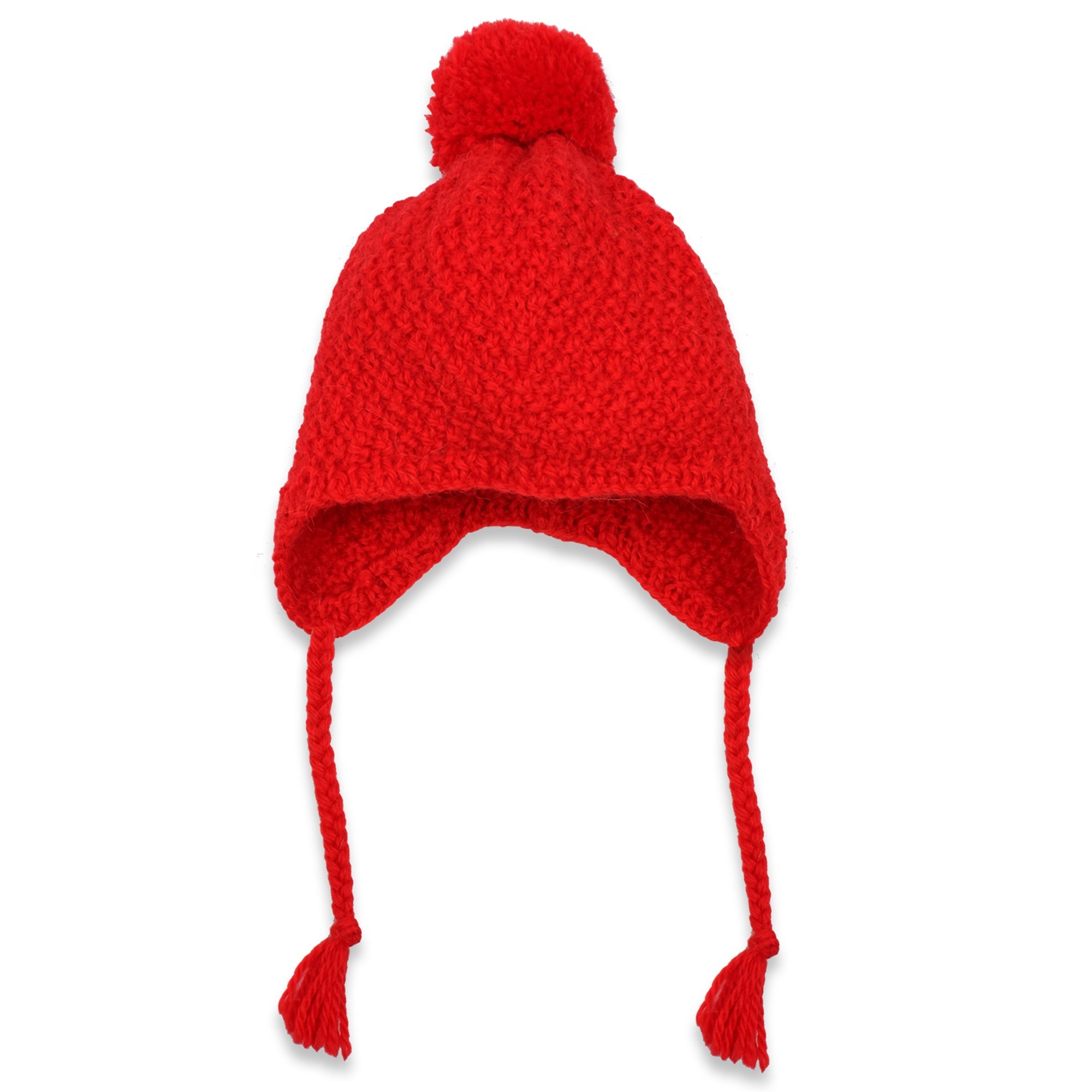 tricoter un bonnet rouge