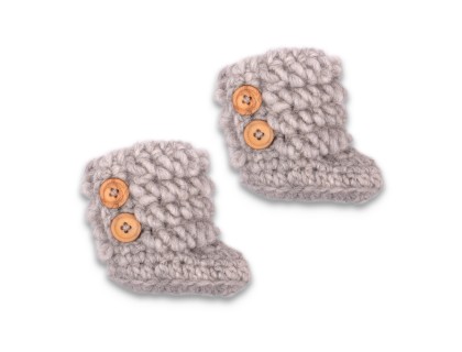 chausson fourrure bebe