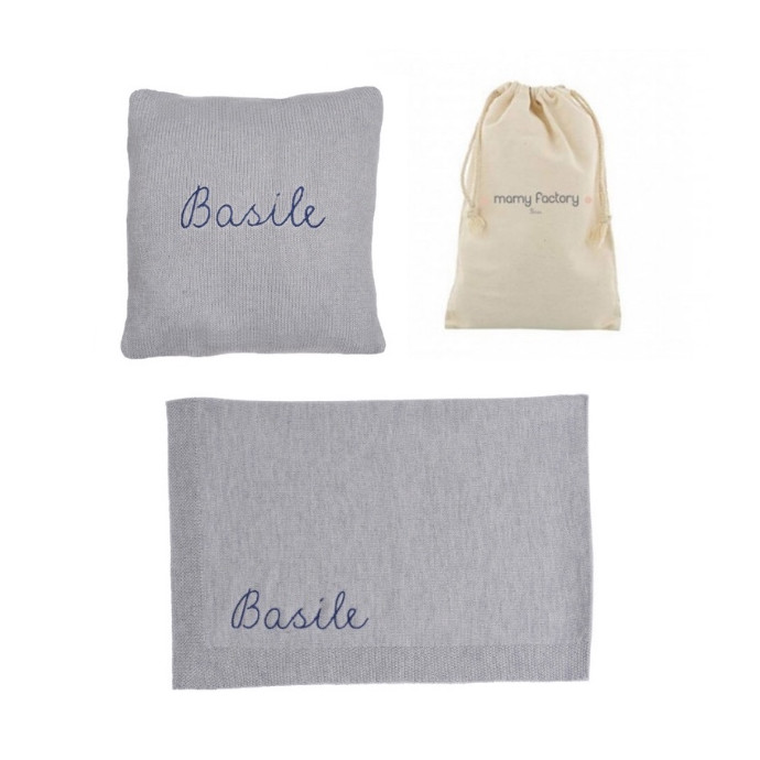 Coffret Coussin + Couverture personnalisables