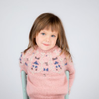 Modele tricot PDF - Pull Bucolique pour enfants