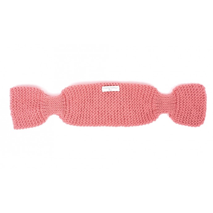 Echarpe Léontine pour bébé - coloris rose candy - A plat