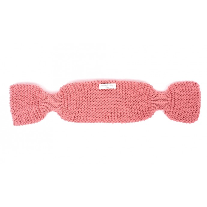 Léontine scarf for baby - candy pink color