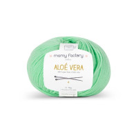 Laine naturelle Aloe Vera - Mamy Factory - Vert Anis