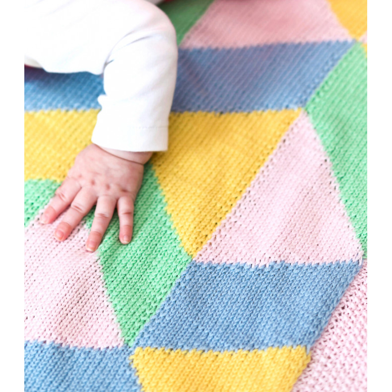 French pattern Arlequin Blanket
