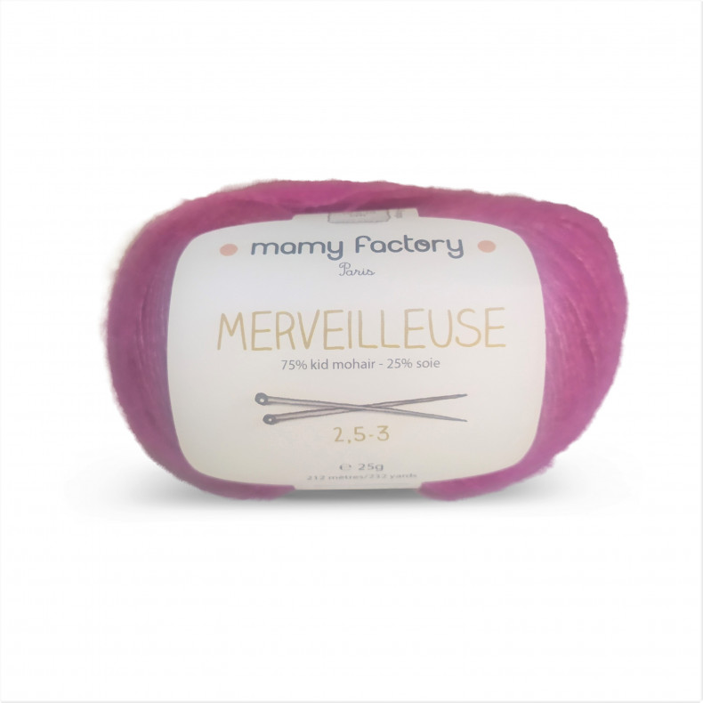 Laine naturelle Merveilleuse - Mamy Factory