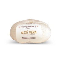 Pelote de laine Aloe Vera - BLANC LAIT