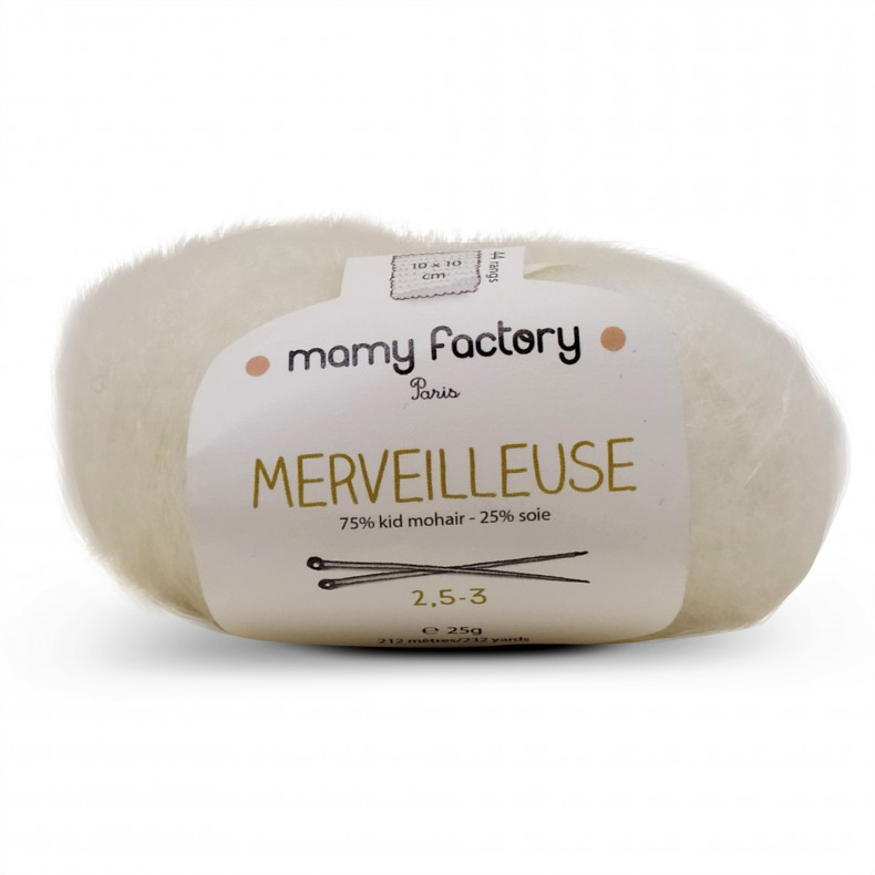 Laine naturelle Merveilleuse - Mamy Factory