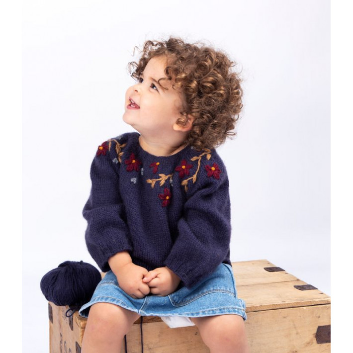 Pattern in French Eugène sweater