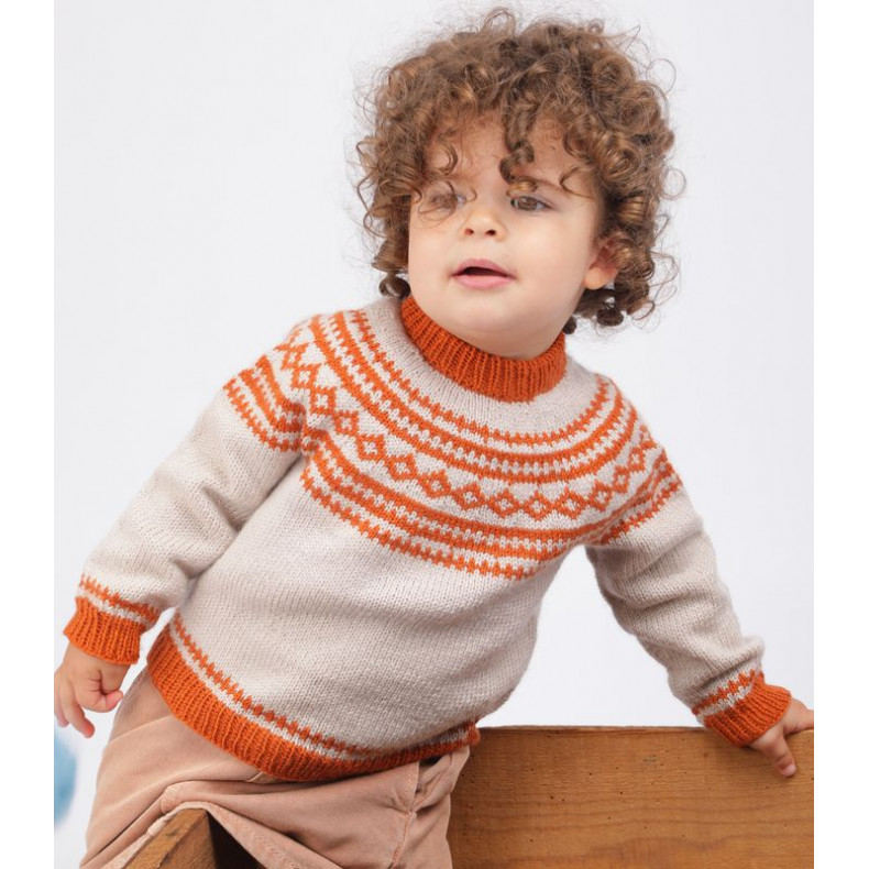 French PDF pattern Edgar Sweater