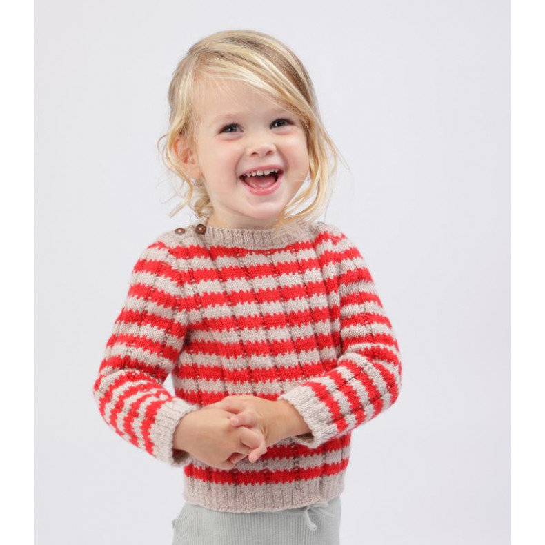 Knitting pattern PDF - Andrea sweater