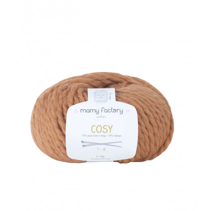Pelote de laine Cosy - OCRE