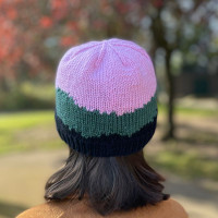 Modèle tricot PDF - Bonnet Isaure