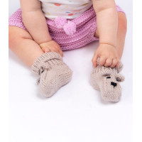 Modele tricot PDF - Chaussons Alfred