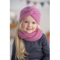 Modele tricot PDF - Snood Amelie