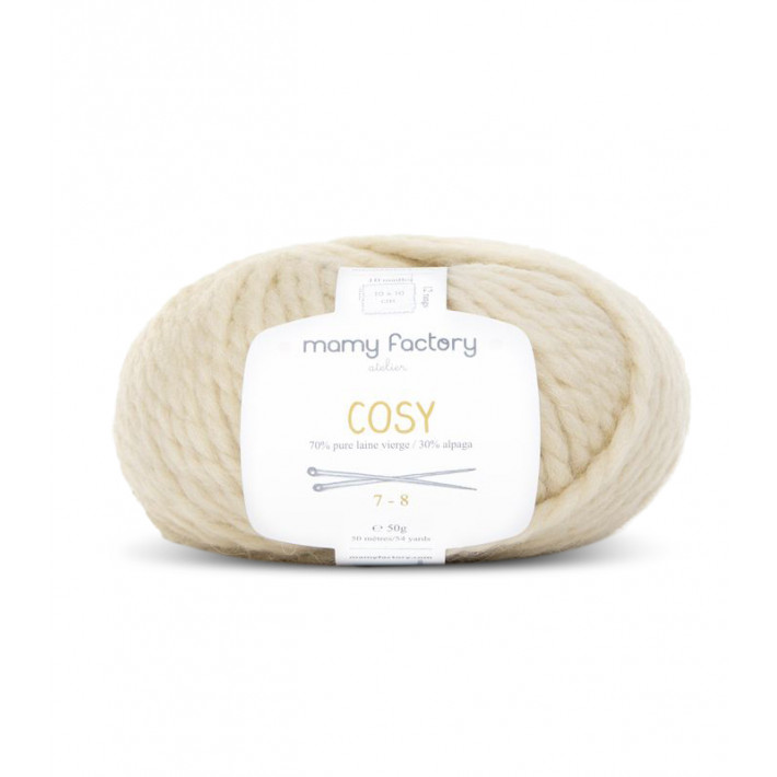 Pelote de laine Cosy - BEIGE