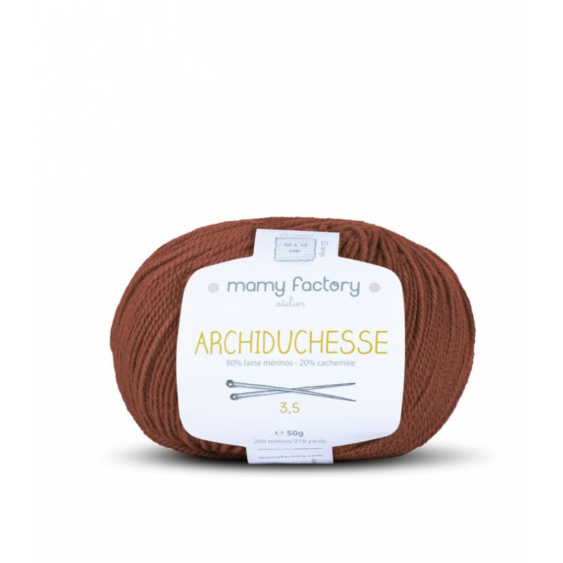 Pelote de laine Archiduchesse - NOISETTE
