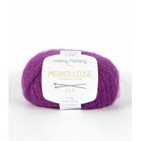 Pelote de laine Merveilleuse - VIOLET