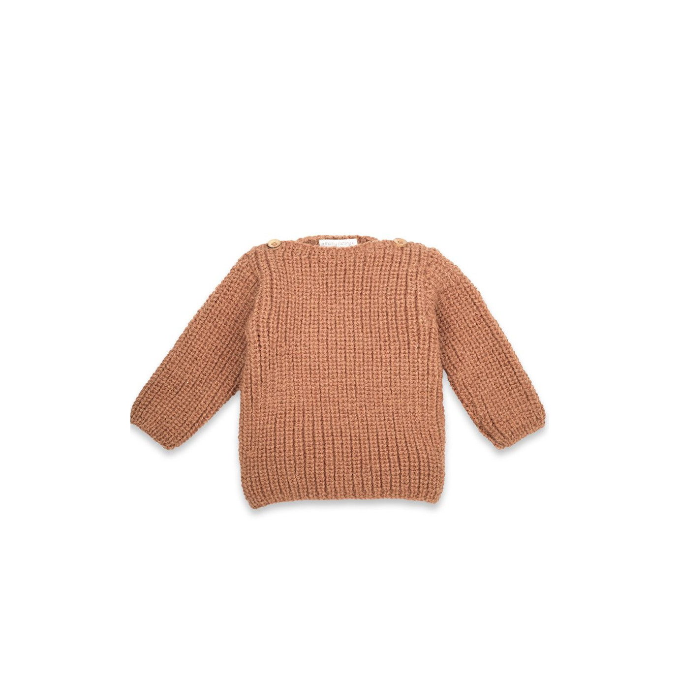 Kit tricot pull enfant col polo laine Lang Yarns Atlantis