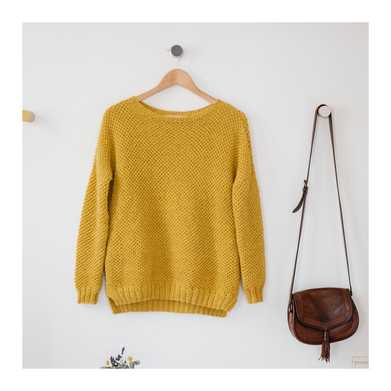 Knitting Pattern - Jean Jumper