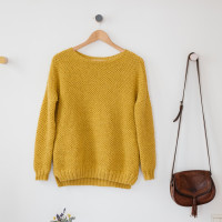 Knitting Pattern - Jean Jumper