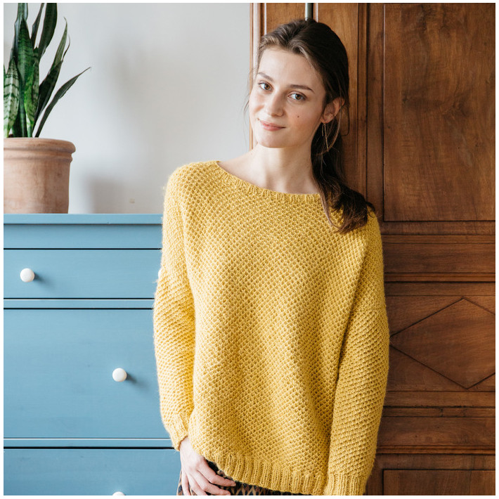 Knitting Pattern - Jean Jumper