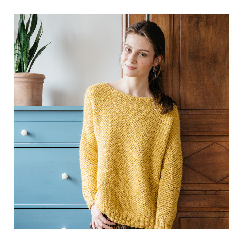 Knitting Pattern - Jean Jumper