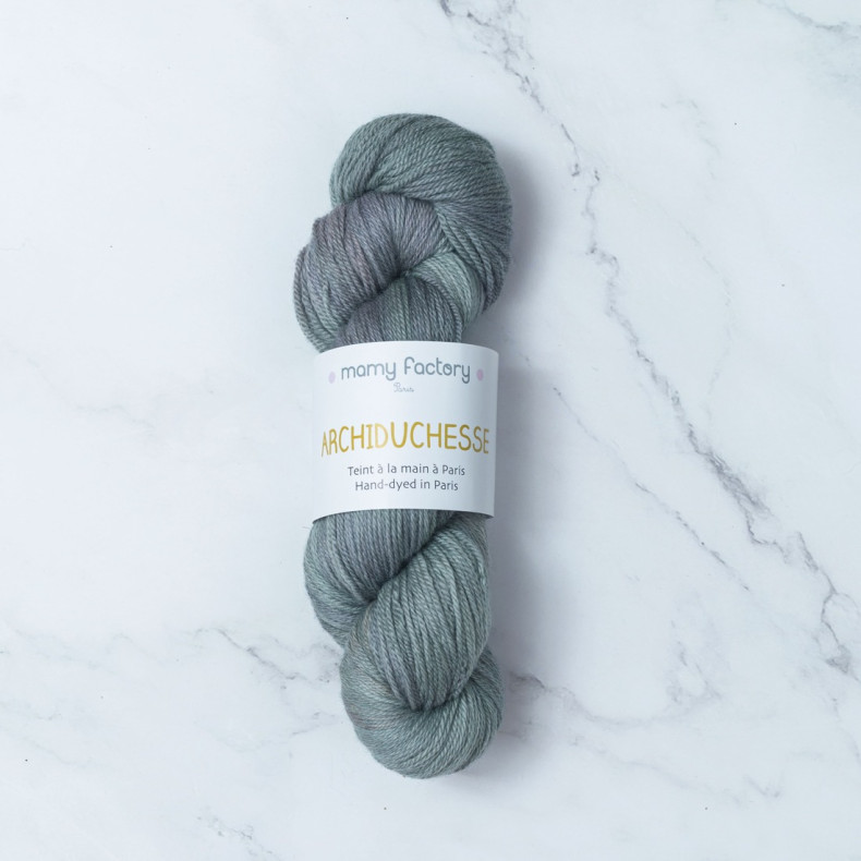 Archiduchesse Hand dyed - Grey