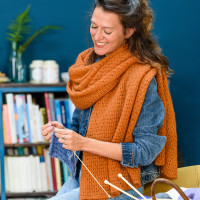 Knitting Kit - Naom Stole