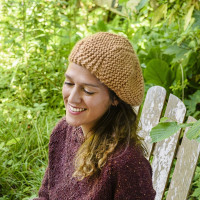 Modèle tricot PDF - Beret Garance