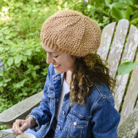 Modèle tricot PDF - Beret Garance