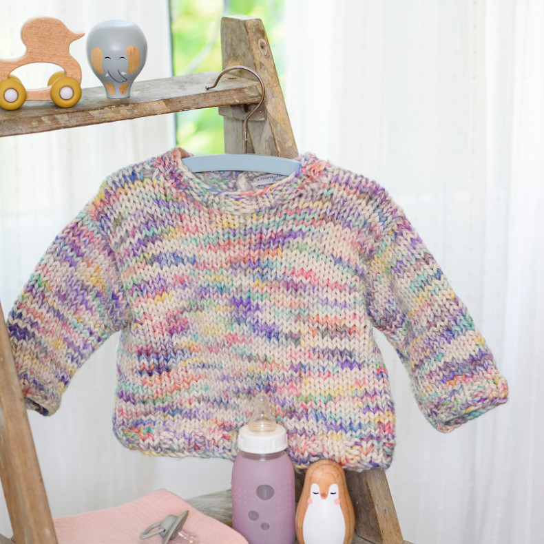 Modèle tricot PDF -  Pull Adrien