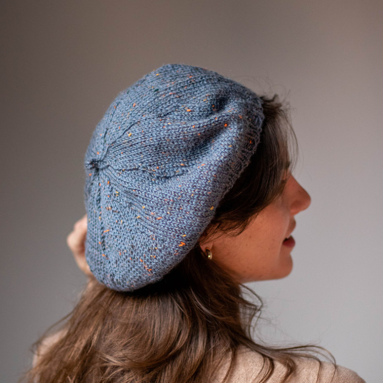 Modèle tricot PDF - Béret Alma