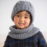 Modele tricot PDF - snood Lucas