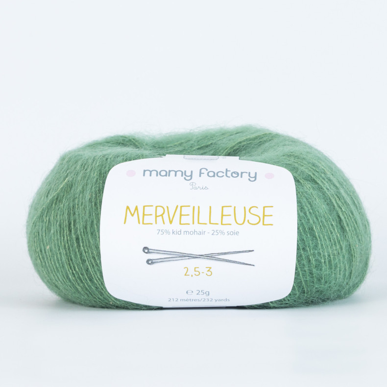 Laine naturelle Merveilleuse - Mamy Factory