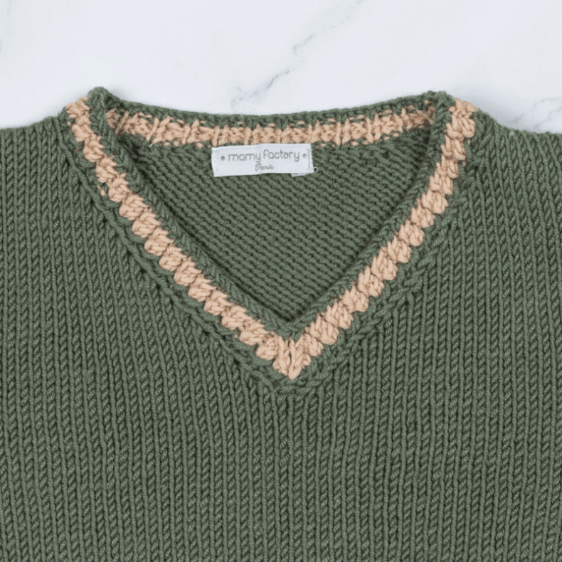 Modèle tricot PDF -  Pull Alban