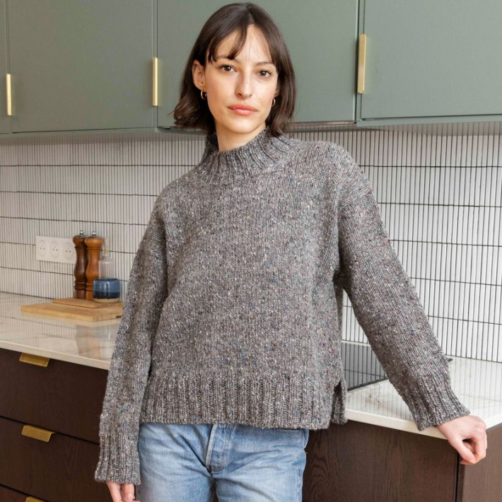 Modèle tricot PDF - Pull Maria
