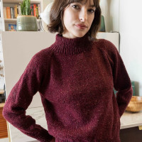 Modèle tricot PDF - Pull Dominique