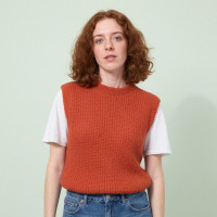 Knitting Pattern -  Sarah slipover jumper