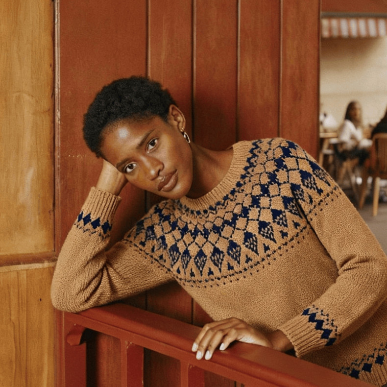 Knitting Pattern - Pull Lorelei