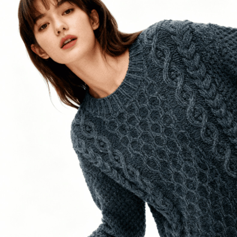 Modèle tricot PDF - Pull Ines