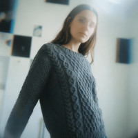 Modèle tricot PDF - Pull Ines