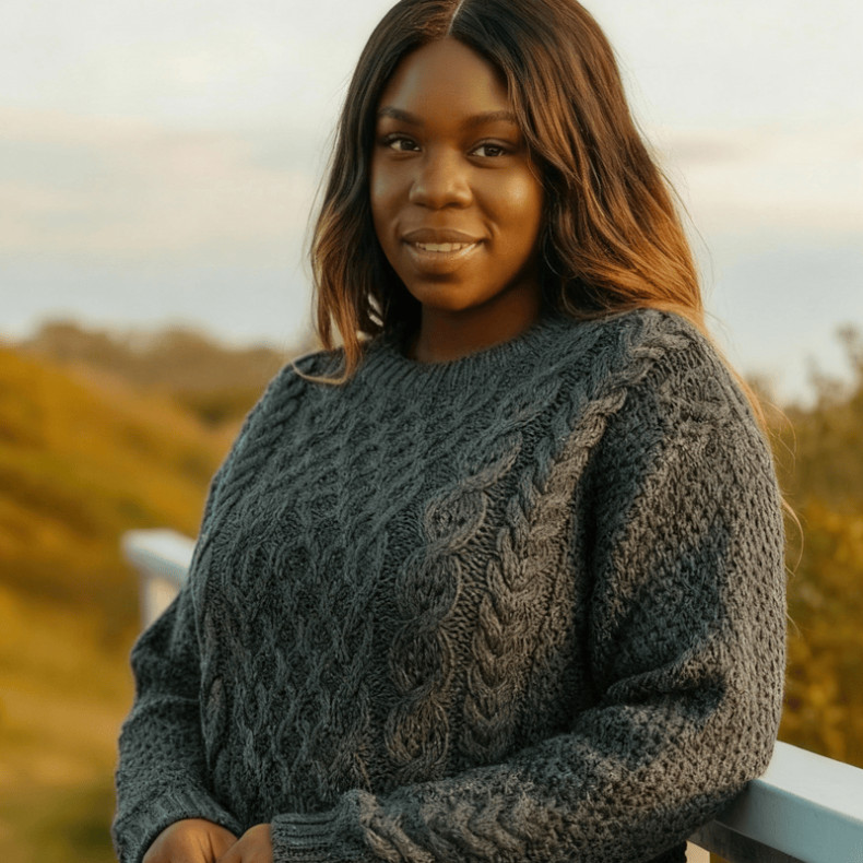 Modèle tricot PDF - Pull Ines