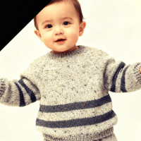 Modèle tricot PDF -  Pull Diego